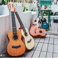 26 inch có thể chơi nhạc cụ ukulele cho người mới bắt đầu uklele nữ và nữ 26 veneer guitar nhỏ - Nhạc cụ phương Tây kèn saxofon