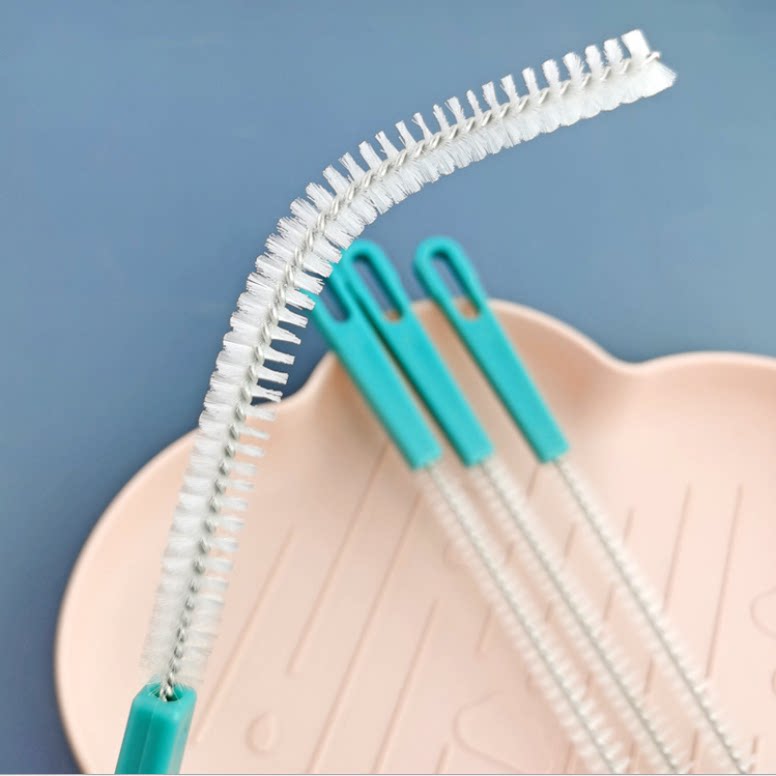 洗藕孔神器多功能莲藕孔去污清洗小刷子裱花嘴奶瓶嘴吸管清洁工具