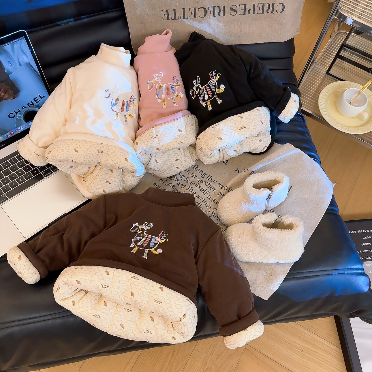 儿童外套春秋冬婴儿1岁3加绒保暖上衣男女童外出冬装棉衣宝宝衣服