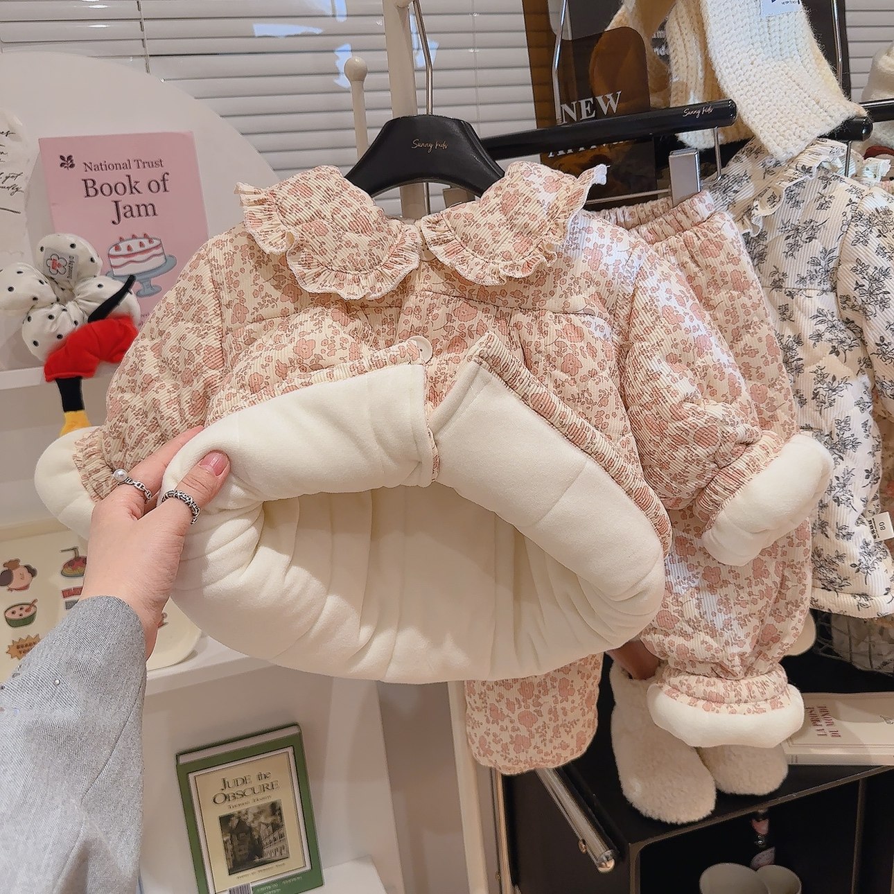 宝宝棉服加厚棉袄棉裤婴儿加绒外套儿童新款保暖棉衣两件套女童冬,童装/婴儿装/亲子装,棉袄/棉服,淘宝优惠券,粉丝福利购,淘宝优惠卷