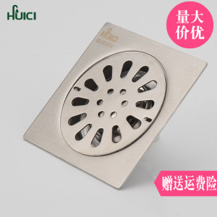 辉瓷加厚304不锈钢洗衣机地漏卫生间10x10工程两用防臭下水道盖