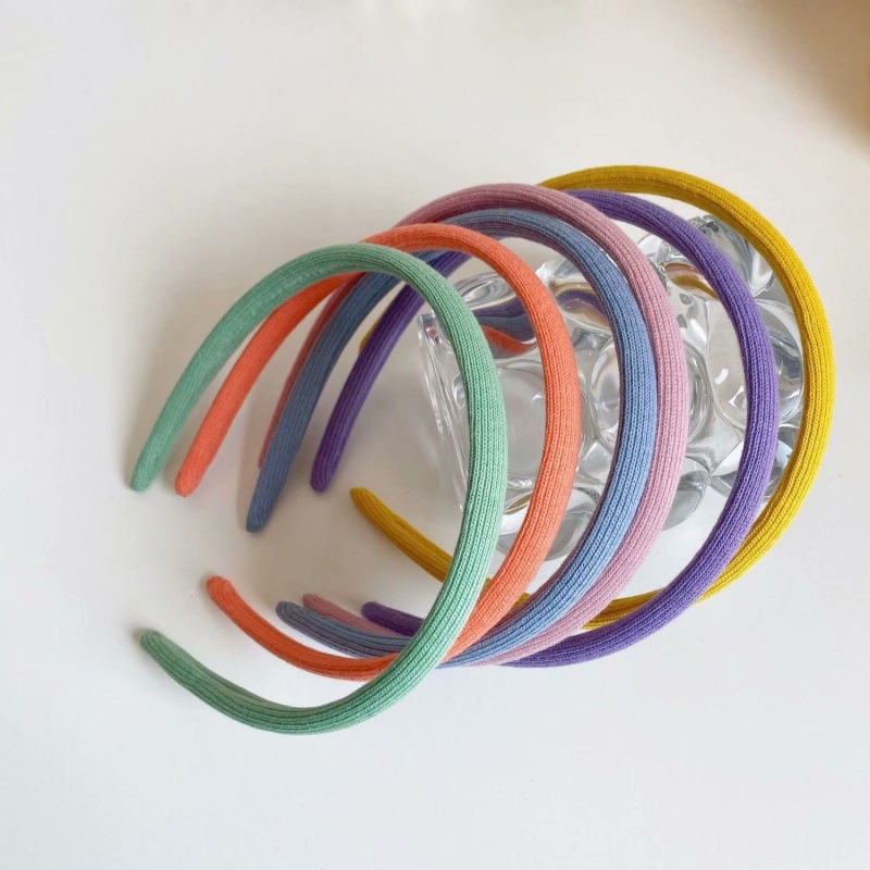 糖果色百搭细发箍甜美儿童发饰