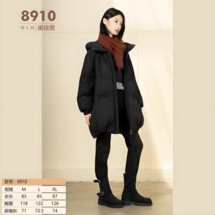 翻新定制九成品羽绒服女短款斗篷款新中式面包服宽松加厚半成品