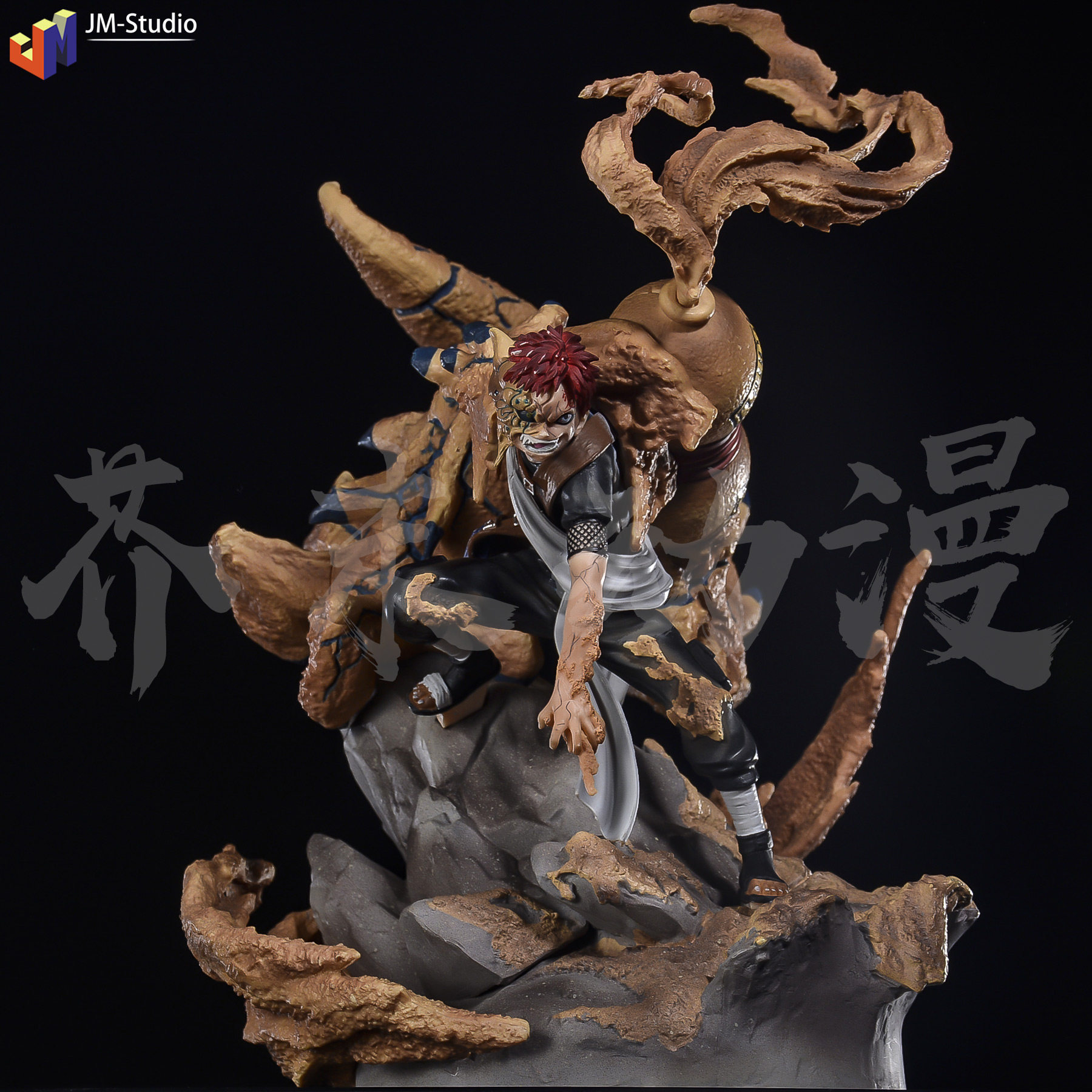 火影忍者 gk 沙暴我爱罗 一尾 守鹤 大型超大 手办 模型 摆件雕像