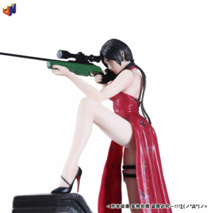 生化危机系列 艾达王 狙击枪造型场景 大型手办模型 礼物桌面摆件