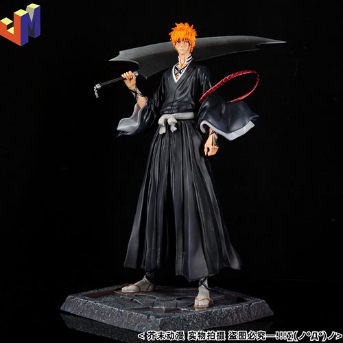 死神飞叶千年血战黑崎一护手办