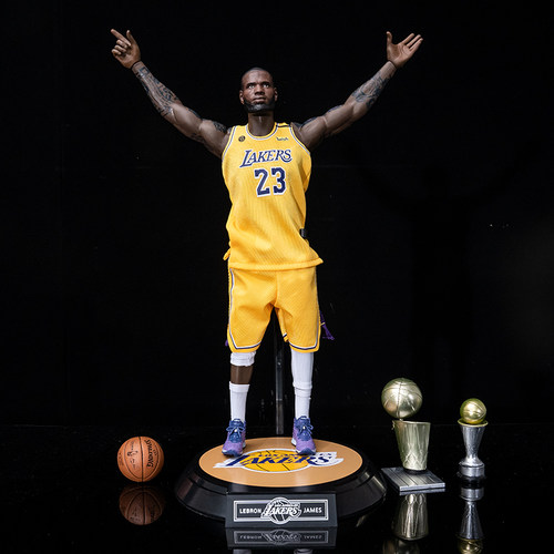 nba篮球明星系列詹皇james人偶