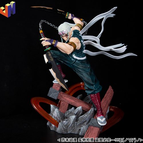 鬼灭之刃战斗音柱手办模型摆件