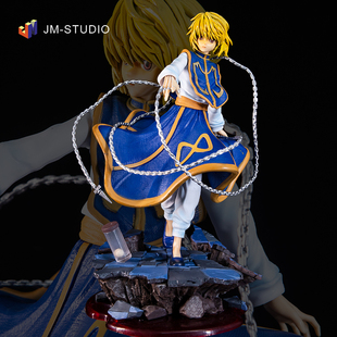 全职猎人系列GK BM HUNTER奇犽小杰酷拉皮卡场景模型摆件手办雕像