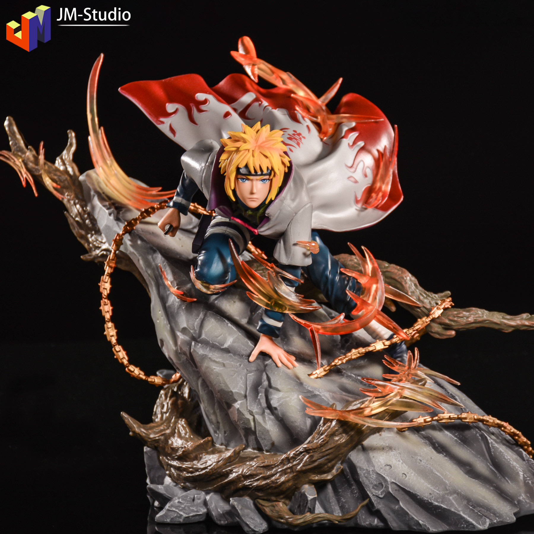 火影忍者gk石像鬼sxg四代目波风水门飞雷神场景手办模型摆件雕像