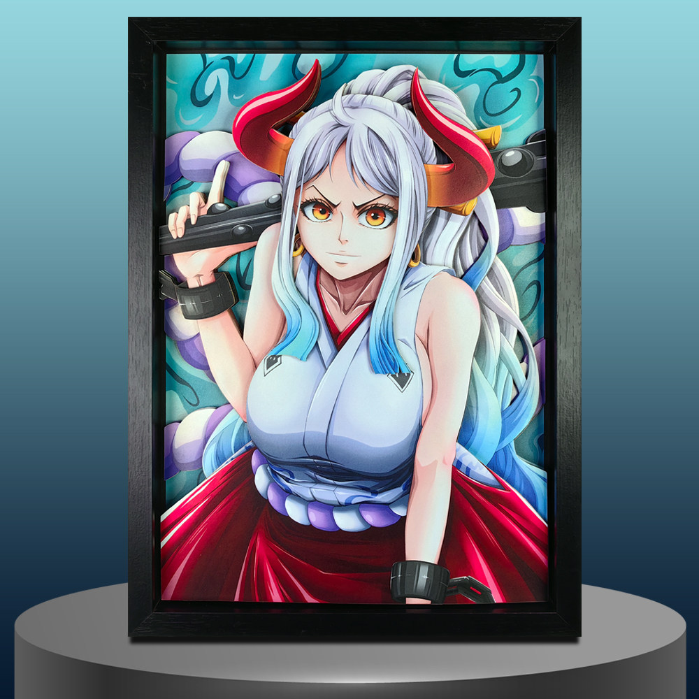 海贼王可换拆大和立体挂画摆件