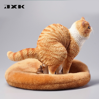 JXK1/6半蹲加菲猫摆件手办模玩