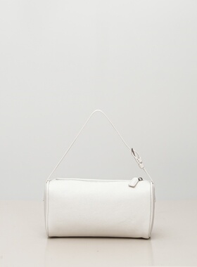 2025新款小众原创设计时尚百搭TR笔筒包羊皮单肩斜挎包