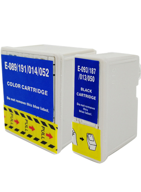 适用爱普生C20 C40UX 440 460 480SX 580 660打印机墨盒T050 T052