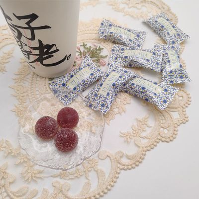 英国PULADA朴拉达蔓越莓口味软糖高端喜糖果汁糖伴手礼水果糖