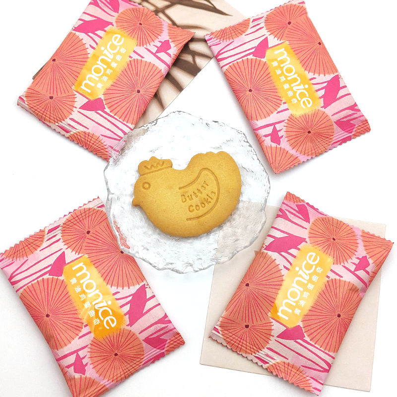 MONICE茉奈黄油鸡蛋曲奇饼干结婚喜饼零食散装办公室休闲小吃点心
