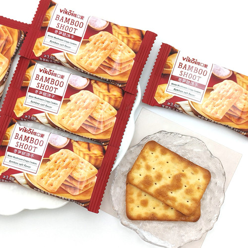 VIKOI唯口爱冬笋脆饼干结婚喜饼零食散装办公室休闲小吃喜饼