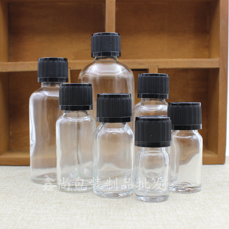 透明精油瓶玻璃空瓶肌底液分装