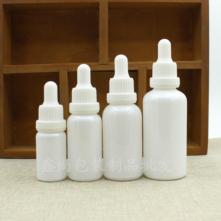 10ml20ml30ml50ml珠光白玻璃空瓶