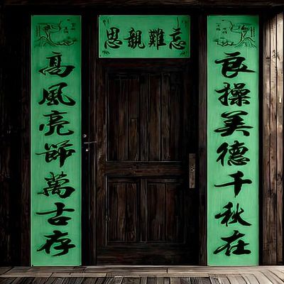 2022年对联祭祀用品守孝对联