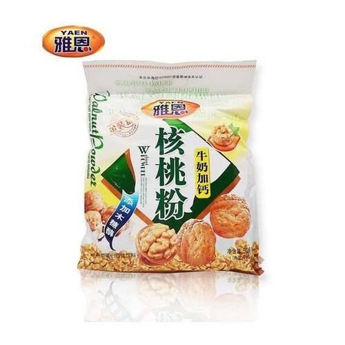 雅恩核桃粉袋装营养健康早餐即食中老年学生代餐核桃糊直销
