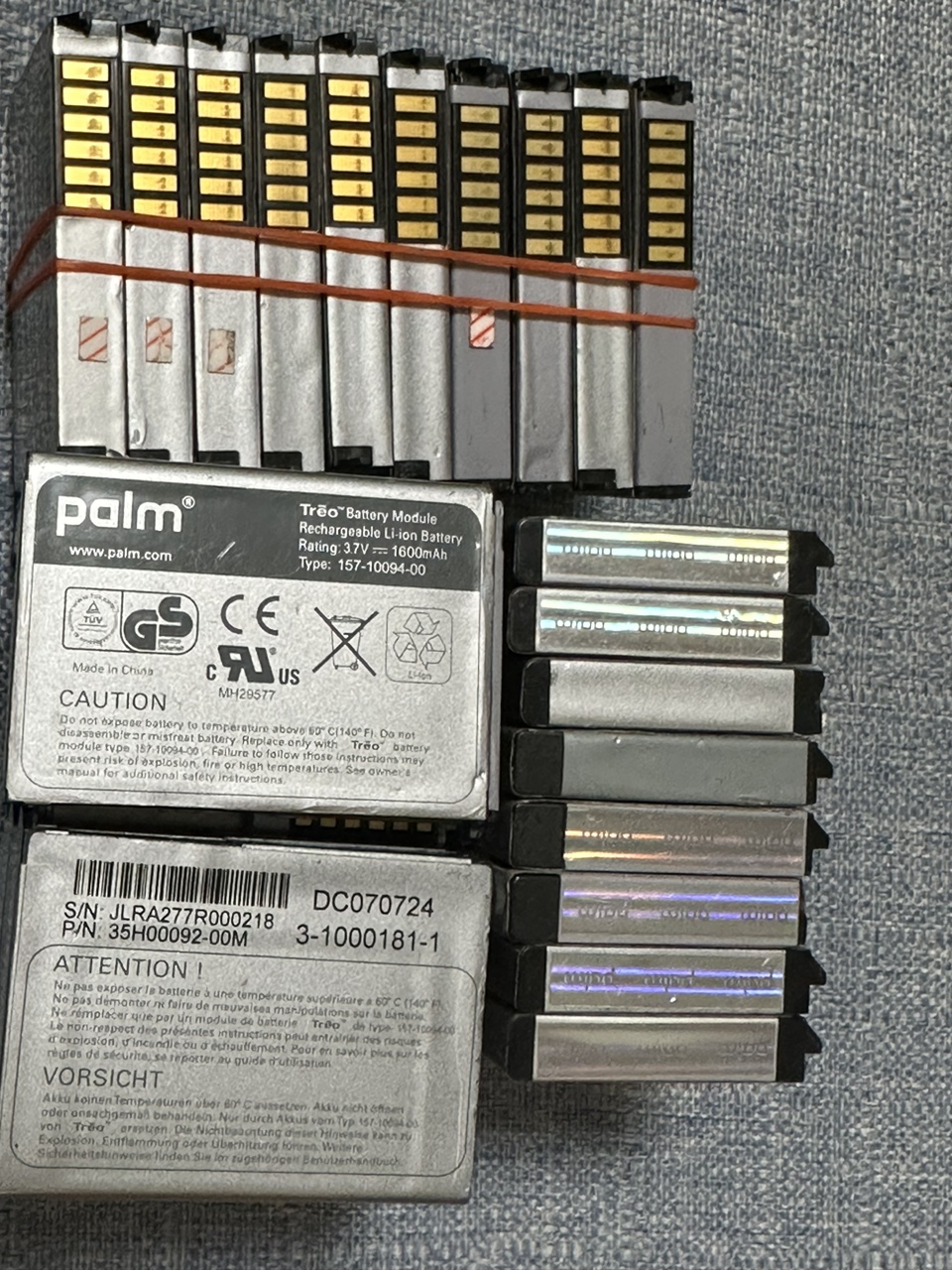palm treo 650，755p原装电池1600ma