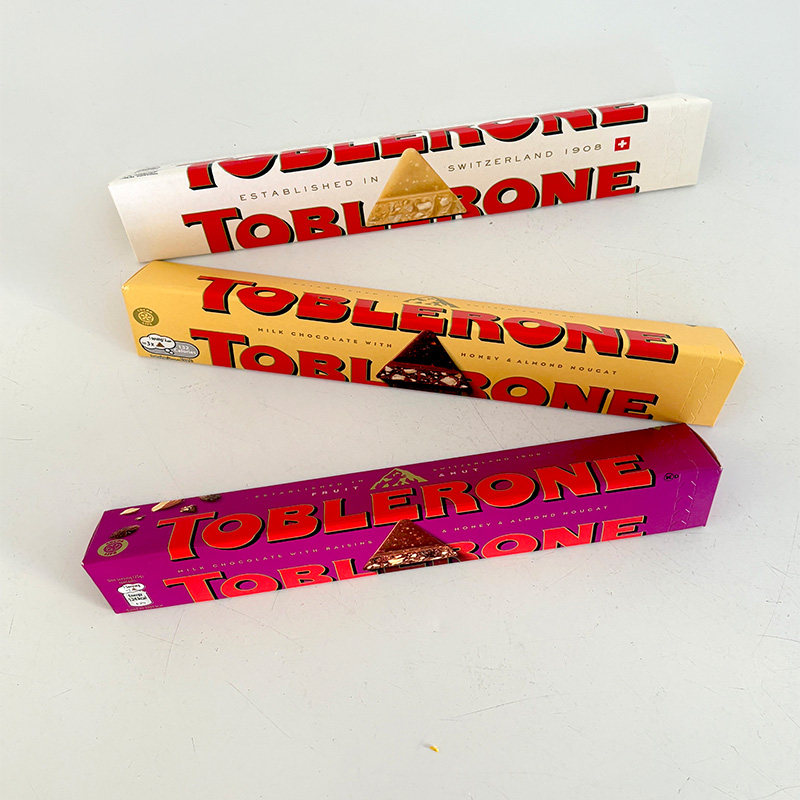 瑞士进口TOBLERONE三角牛奶巧克力100g条装白巧克力多口味零食