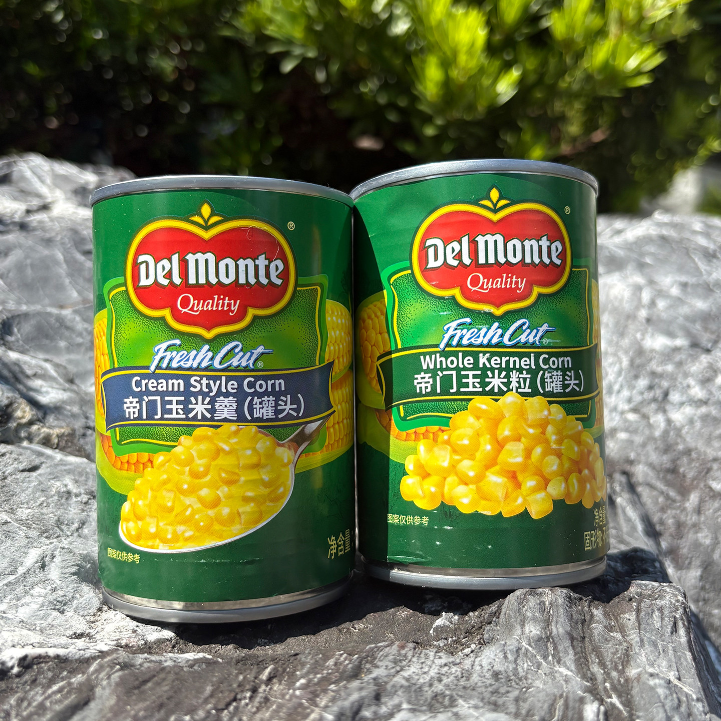 Del Monte地扪帝门泰国进口甜玉米粒玉米羹罐头罐装开罐即食沙拉图片