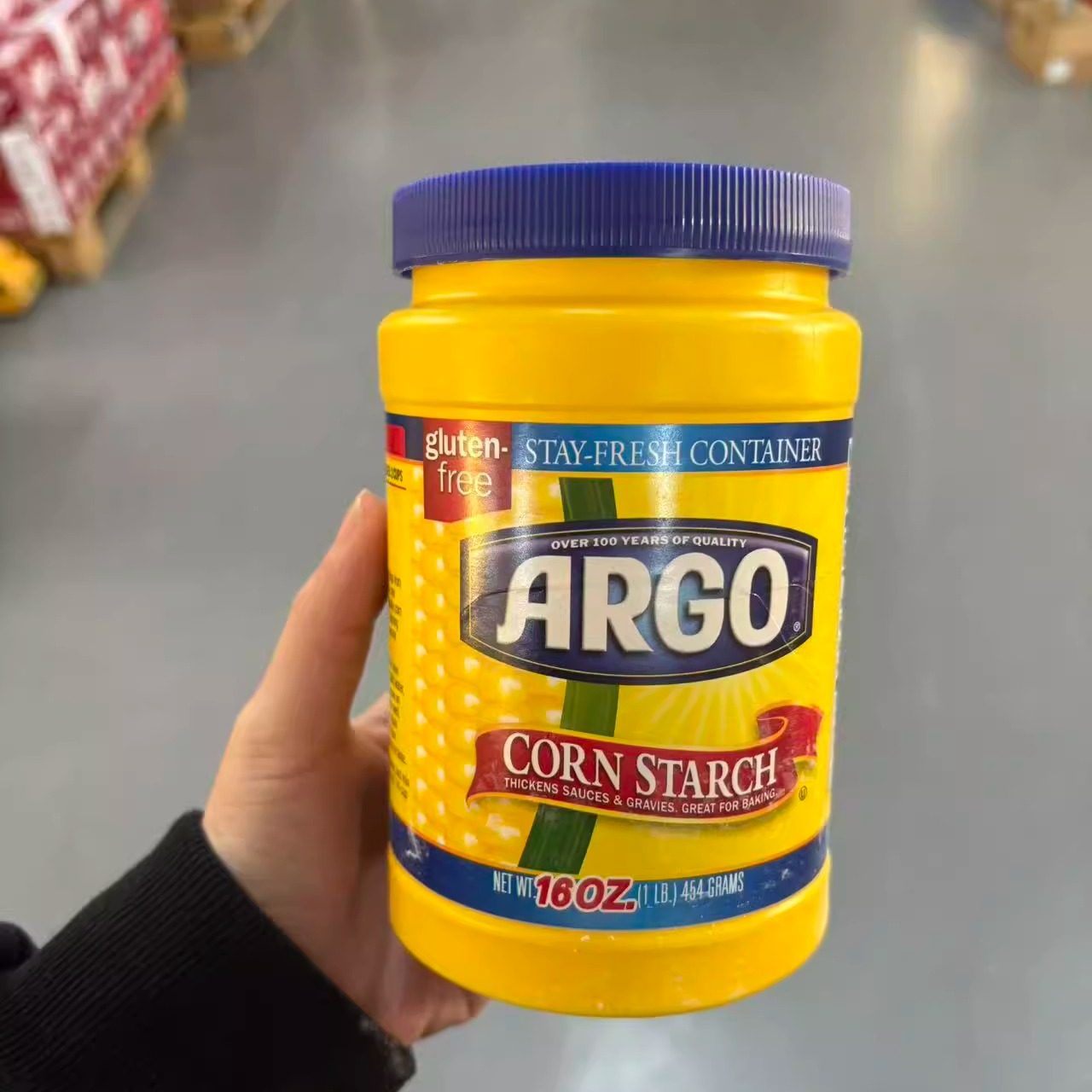 美国进口ARGO CORN STARCH食用玉米淀粉烘焙专用勾芡454g生粉淀粉