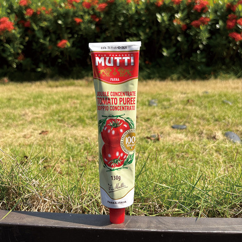 意大利进口MUTTI慕意浓缩番茄酱130g纯番茄味Salsa Tomato PUREE