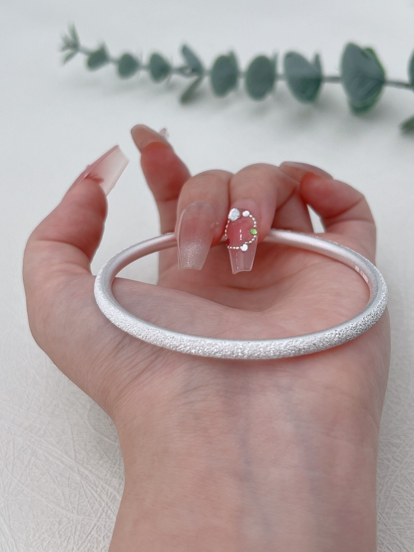 水贝纯银9999满天星钉砂手镯闭口爆闪实心时尚百搭年轻学生送礼,饰品/流行首饰/时尚饰品新,银饰手镯,淘宝优惠券,粉丝福利购,淘宝优惠卷