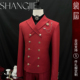 裳届Design 订定制 原创高级感外套主播新款 红爵金契 男团西服装