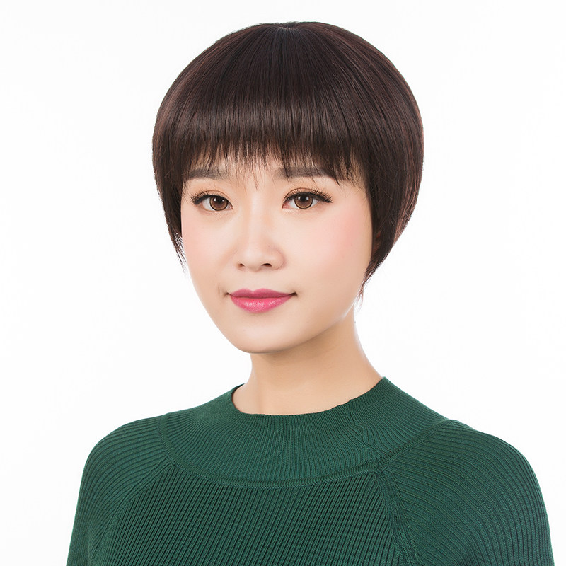 Perruque cheveux raides Court - Ref 2609183 Image 4