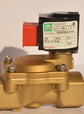 8241000.9101.024.00 宝硕电磁阀 Buschjost隔膜阀 诺冠水阀 现货