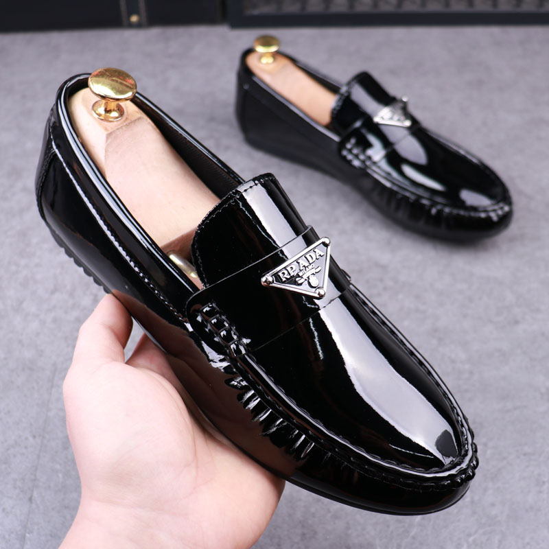 秋季新款漆皮豆豆鞋男透气懒人鞋小伙潮鞋亮皮休闲男鞋一脚蹬皮鞋,流行男鞋,乐福鞋（豆豆鞋）,淘宝优惠券,粉丝福利购,淘宝优惠卷