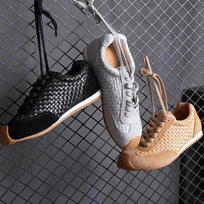 韩国专柜歪头阿甘鞋夏季德训鞋