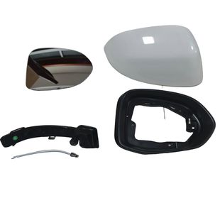 适用于北汽EU5/R500倒车镜片后视镜外壳反光镜转向灯壳灯罩后盖