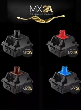 Cherry MX2A 樱桃五脚V2黑轴 茶轴 青轴 红轴机械键盘客制化开关