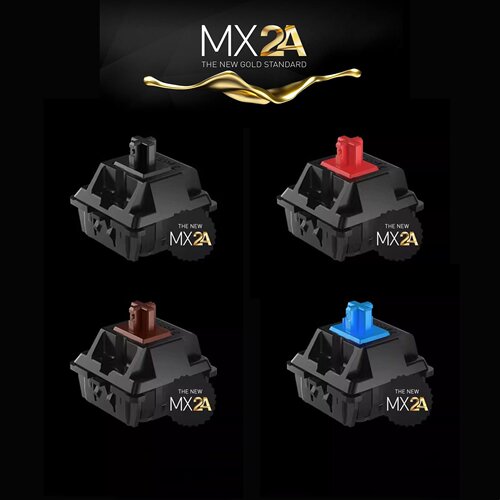 Cherry MX2A 樱桃五脚V2黑轴 茶轴 青轴 红轴机械键盘客制化开关