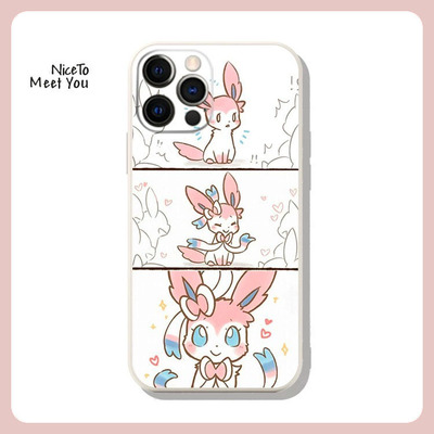 EEVEE仙子伊布手机壳适用iPhone15promax苹果13硅胶xs动漫78plus小米K70二次元iPhone12防摔iqooneo6一加ACE3