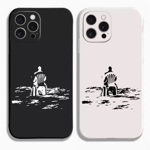 周边手机壳适用iPhone15promax苹果13小米14华为pura70魅族OPPO一加红米vivo黑鲨三星 鬼泣5维吉尔大病塑料椅