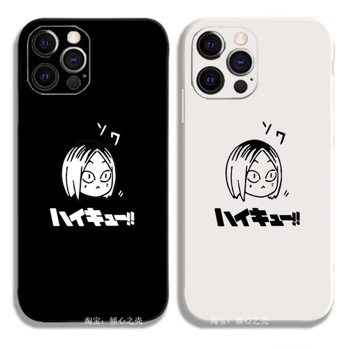 排球少年 月岛萤11动漫周边手机壳12适用iPhone15promaxR苹果13小米14华为畅玩40三星OPPO黑鲨 vivoiQOO9魅族
