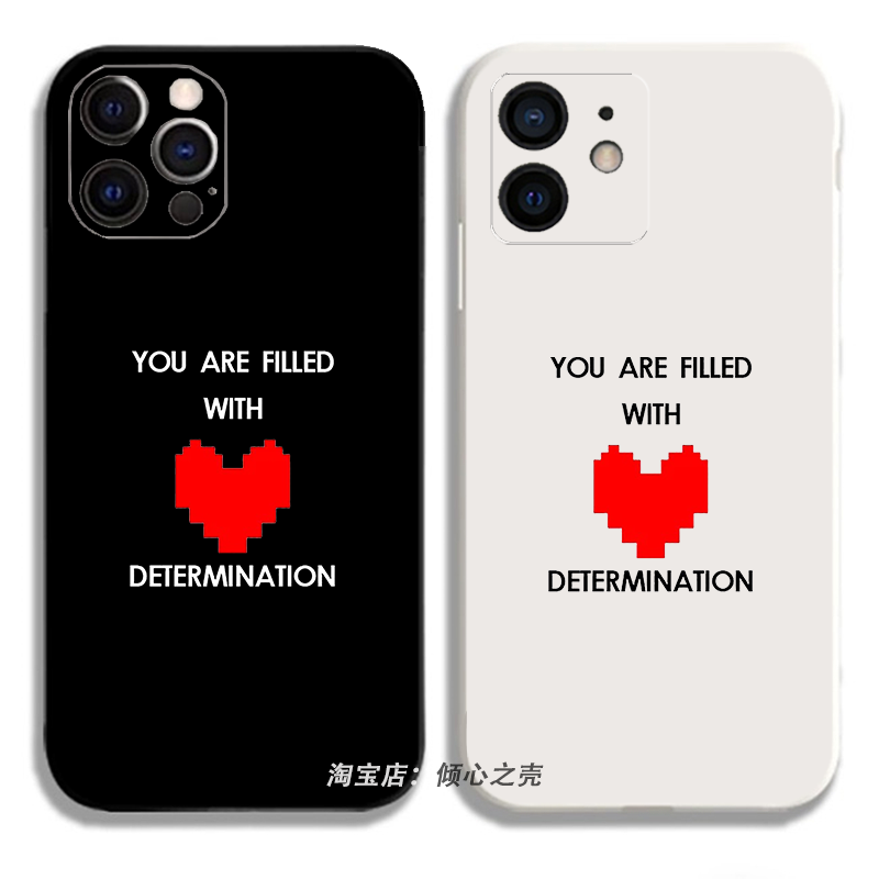 传说之下undertale游戏周边7/8PLUS手机壳14适用于iPhone16promax苹果15小米12华为nova13OPPO一加ACE5VIVOS9