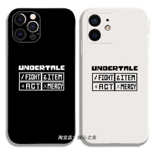 传说之下undertale游戏周边678P手机壳适用于iPhone16promaxR苹果11小米13华为红米note14OPPOReno12一加VIVO