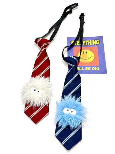 可爱鬼马自制小众设计小领带女短