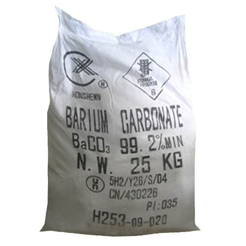 碳酸钡25kg电子元器件制造化学分析试剂填料电镀水处理净化澄清剂