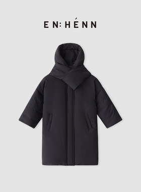 enhenn儿童连帽羽绒服长款