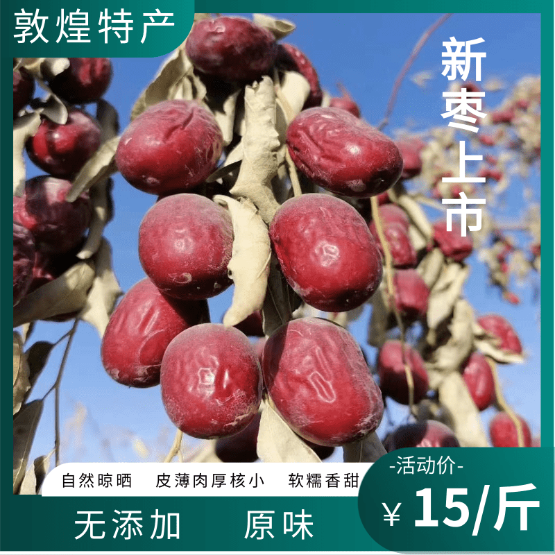 敦煌特产鸣山大枣马牙枣骏枣