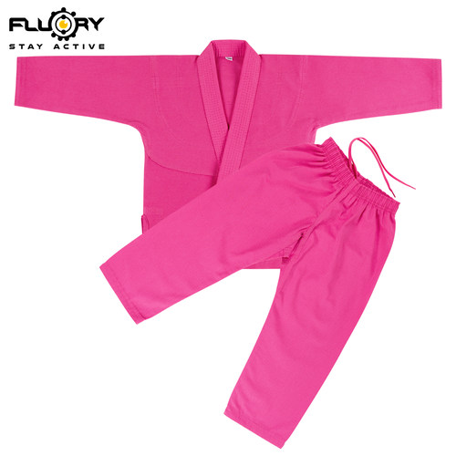 FLUORY儿童BJJ柔术道服训练