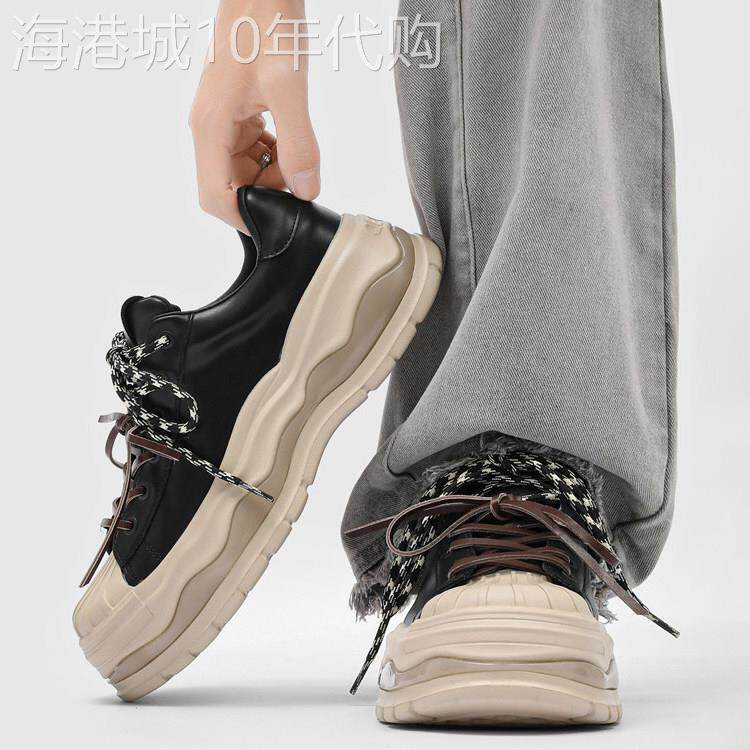 【意大利&奢品】男鞋2026夏季新款松糕厚底贝壳头板鞋运动休闲鞋
